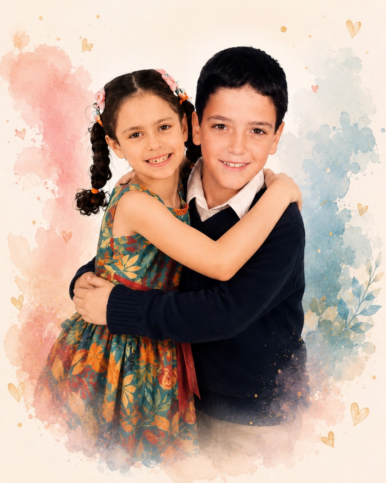 Farah and Nour